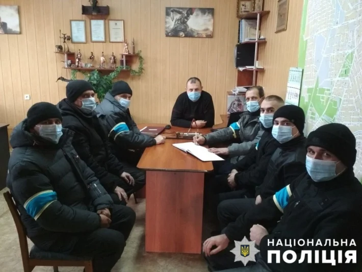 Полиция в Мелитополе позвала на помощь легионеров