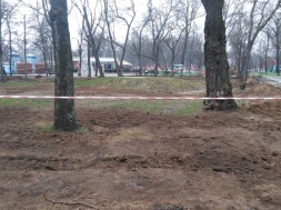 В Запорожской области в городском парке уберут Братскую могилу