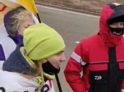Полиция не пустила активистов движения Save ФОП на мост к Зеленскому