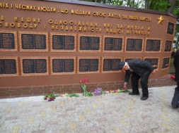 В селе на Конотопщине восстановили Мемориал Славы