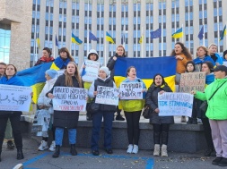 В Киеве и других городах Украины прошли акции за демобилизацию