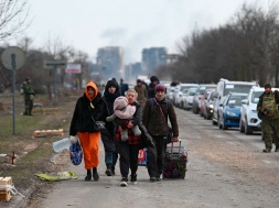 Процент выехавших за рубеж граждан в некоторых регионах Украины
