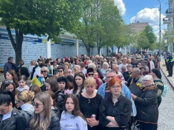 В Киеве состоялся очередной «майдан вдов»