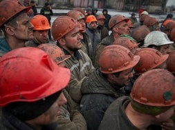 На підтримку страйкуючих шахтарів у Кривому Розі запустили міжнародну кампанію солідарності