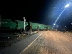 В Борисполе под Киевом поезд сошёл с рельс, но о причинах аварии СМИ умалчивают