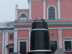 В городе Тульчине снесли памятник Александру Суворову