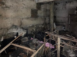 ДБР розслідує обставини пожежі в одній із військових частин ЗСУ в Бердянську