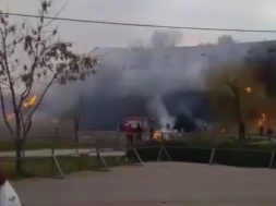 Огонь подступил к корпусам больницы: в запорожском парке вспыхнул масштабный пожар