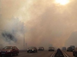 На Днепровском металлургическом комбинате произошел выброс загрязняющих веществ