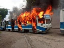 На Днепропетровщине общественный транспорт вспыхивает на ходу - ПОДБОРКА НОВОСТЕЙ