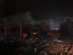 В Днепре прогремел взрыв на складах маслоэкстракционного завода
