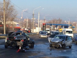 В Запорожье за утро произошло 18 аварий