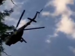 Над Мелитополем целый день кружили военные вертолеты