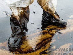 На Сумщине произошел неконтролируемый разлив нефти