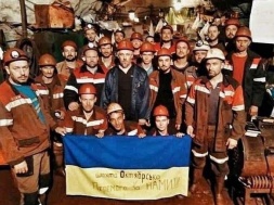 23 сотрудника шахты «Октябрьская» в Кривом Роге продолжают подземную забастовку