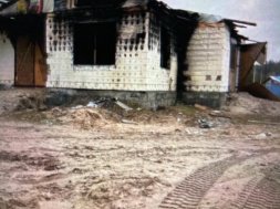 В селе Щуровое под Краматорском местные партизаны сожгли крупный склад ВСУ