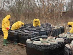 З Шосткинщини вивезли на утилізацію 92 тонни отрутохімікатів