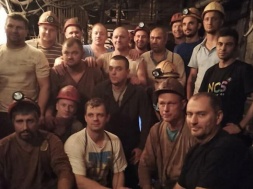 У Кривому Розі гірники ще однієї шахти припинили підземний страйк