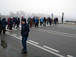 На Пирятинщині страйкують проти підвищення тарифів на газ і комунальні послуги