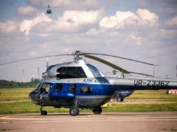 Впервые с 2001 года в Кременчуге возобновляют учебные полеты на вертолетах