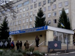 Харьков. Медперсонал 4-й больницы конфликтует с западенцами
