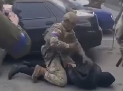 В Павлограде сотрудники СБУ прямо на улице зверски избили граждан