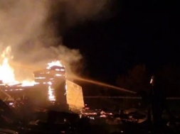 На Днепропетровщине горела церковь УПЦ
