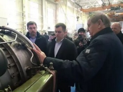 В Запорожье министр экономики посетил «Мотор Сич»