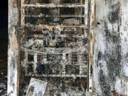 В Черкасской области неизвестные подожгли релейный шкаф на железной дороге