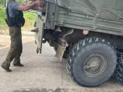 ВСУ обстреляли пункт выдачи гуманитарной помощи в Корсунке