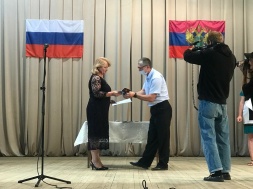 В Волчанске на Харьковщине сегодня выдавали первые российские паспорта