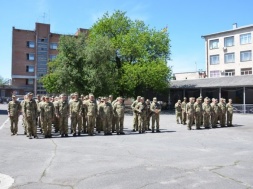 У Полтавському військкоматі зібрали бойових офіцерів оперативного резерву