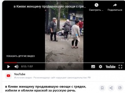 В Киеве жестоко избили женщину, открыто высказавшую симпатии к России