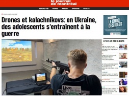 Украинских подростков во Львове готовят к реальным боевым действиям