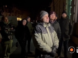 В Одессе перед зданием СБУ снова протестовали моряки