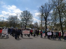 Запорожские предприниматели протестуют против теневого обилечивания и нового руководства