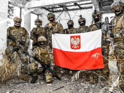 В Марганце появился отряд польского спецназа