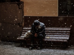 Борисполь. В хвалёные «Пункты незламности» бездомных не пускают