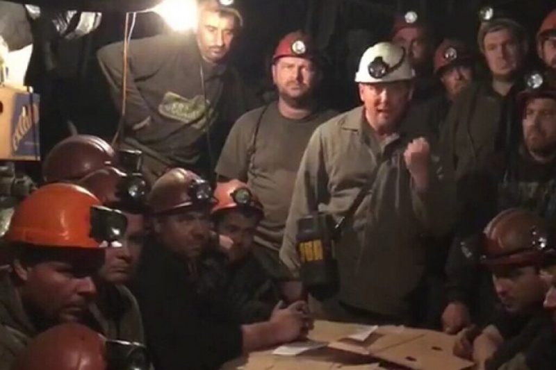 Забастовка шахтёров в Кривом Роге: продолжение протеста - ПОДБОРКА НОВОСТЕЙ