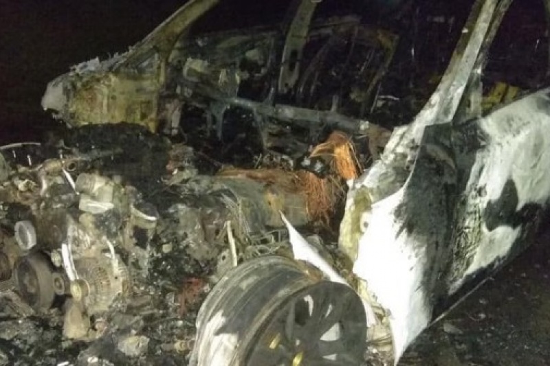 У активиста Радикальной партии на Сумщине сожгли автомобиль