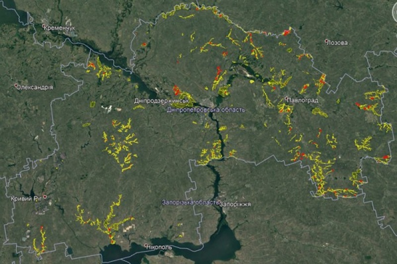 На Днепропетровщине в заказниках обнаружено 3300 га распаханных земель