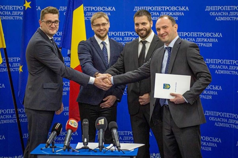 У Дніпрі відкрили перше Почесне консульство Румунії
