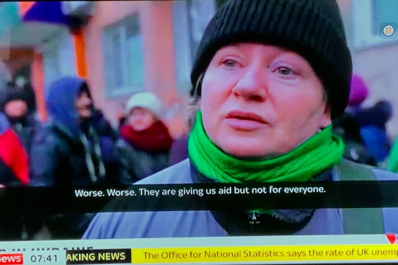 У Sky News не получился бравурный репортаж из Херсона – жители сказали правду, что им под Украиной хуже, чем было при России