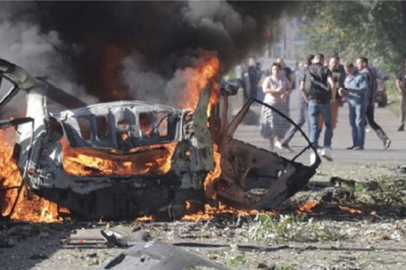 Теракт в Днепре: автомобиль был подорван самодельной бомбой