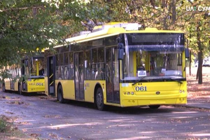 Сумські тролейбусники скаржаться на заборгованість зарплатні
