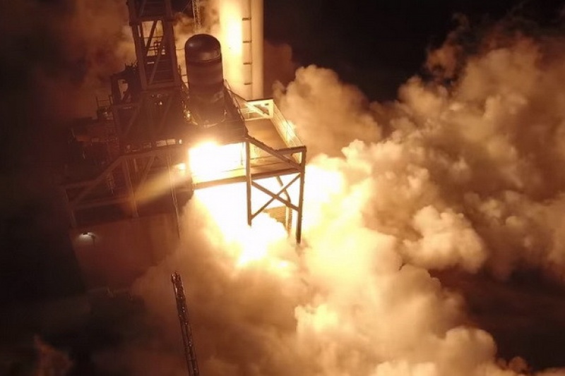 Американська компанія з офісом у Дніпрі провела випробування другого ступеню нової ракети-носія