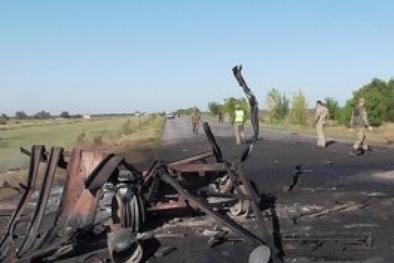 В Запорізькій області стались вибухи в колоні військової техніки