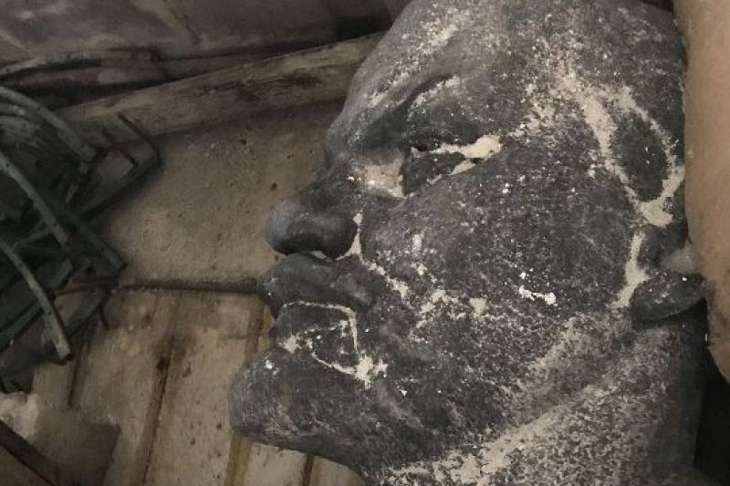 На Дніпропетровщині як металобрухт продали 6-тонний пам'ятник Леніну