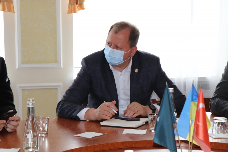 Міський голова Олександр Лисенко зустрівся з делегацією з Туреччини