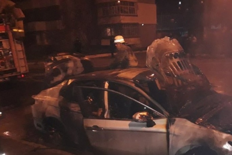 Сгоревшая в Мелитополе машина принадлежит бывшему депутату